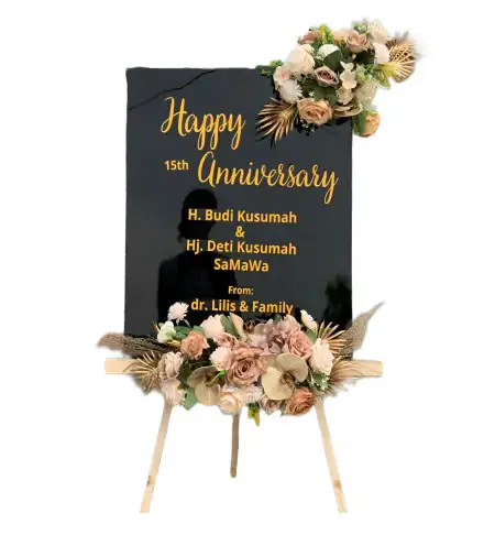 Papan Bunga Akrilik bogor timur