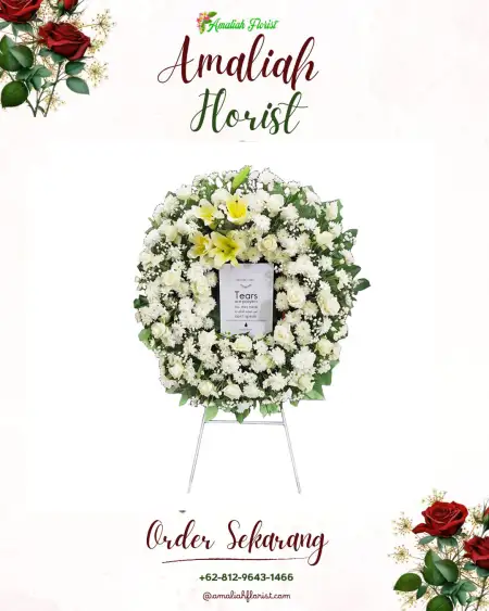 Krans Bunga Duka bogor timur