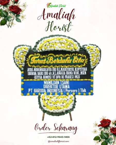 Papan Bunga Duka bogor timur